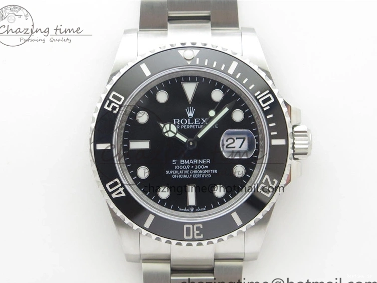 1218 Submariner 41mm 126610 LN Black Ceramic 904L Steel VVSF 1:1 Best Edition A NewStyle 2494